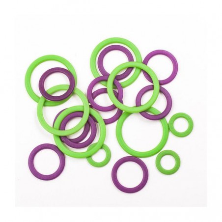 Clover Regular Soft Ring Stitch Markers